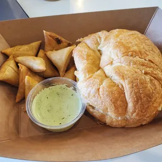 Chicken Salad Croissant Lunch