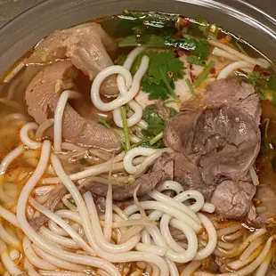 Bun Bo hue put together at home