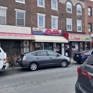 Outside of restaurant