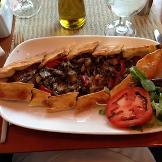 Eggplant Pide