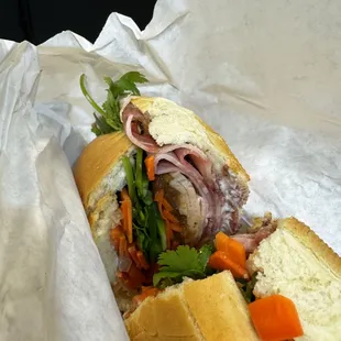 Combination - Fully loaded Banh Mi!  So tasty!!!