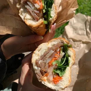 Cold Cut Steam Pork Sandwich - AMAZING!!!