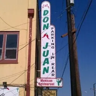 sign for don juan restaurant
