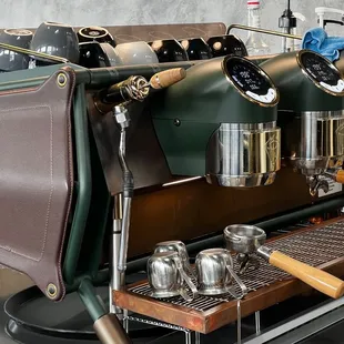 Beautiful coffee machine