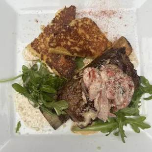 Short rib with polenta