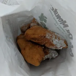 My Togo light powder beignet