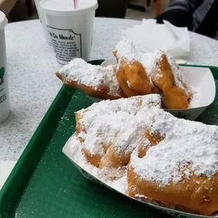 Beignets and frozen Cafe Au Lait.  What more can I say?!