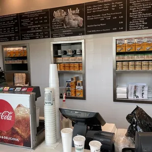 Options and Coffee Sizes