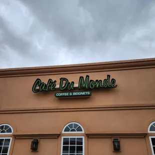 outside
