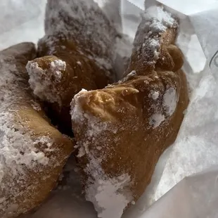 Hot beignets yummm