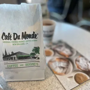 Beignets and Hot Chocolate