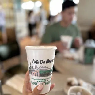 Small Iced Cafe Au Lait