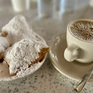 Beignet and Cafe Au Lait