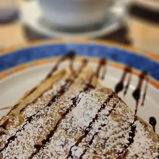 a plate of food on a table