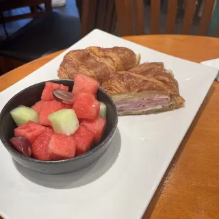 Ham and Swiss Croissant