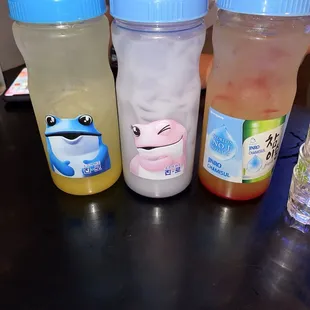 Taro, lava flow and something else soju
