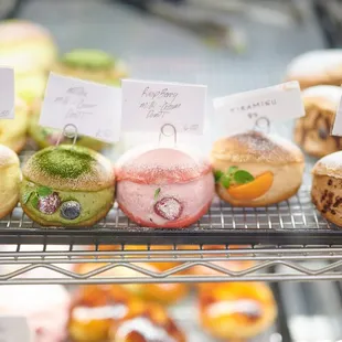 Various Milk Cream Donuts
