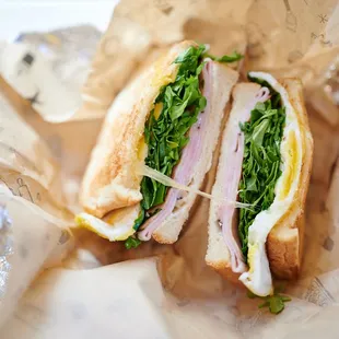 Breakfast Sandwich w/ Ham