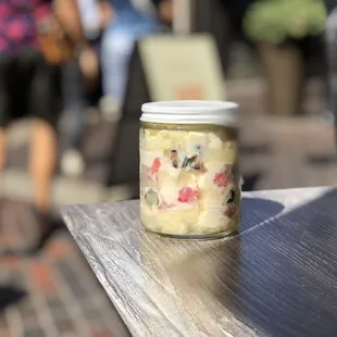 Triple Berry in a jar.