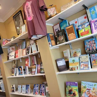 a display of children&apos;s books