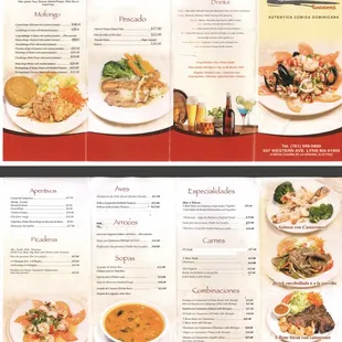 Current menu