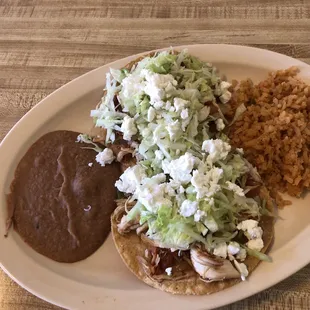 Chicken tostadas