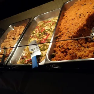 I love the fish fry buffet.