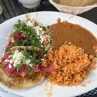 TINGA DE POLLO TACOS