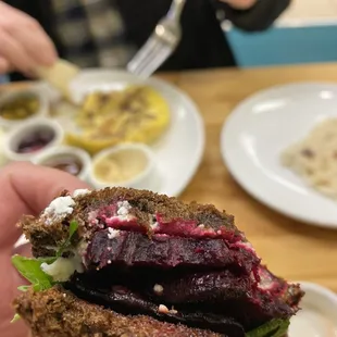 Roasted Beet Panini