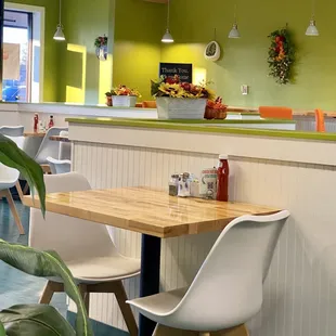 interior, sushi and sashimi