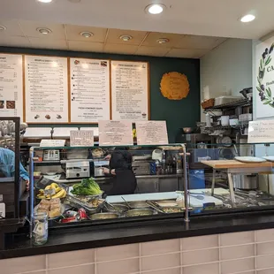 a man behind the counter