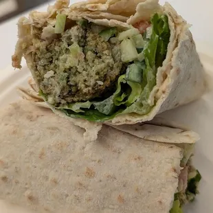 falafel wrap