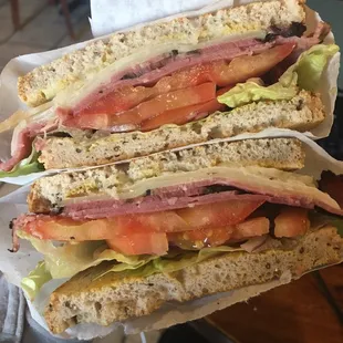 Hot Pastrami Sandwich