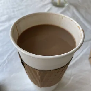 White ghirardelli double mocha