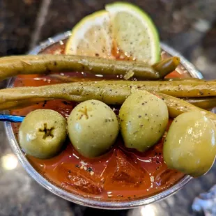 olives and pickles