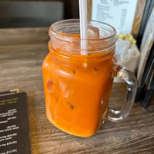 Thai Tea (iced, 16 oz cup)