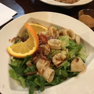 Lemongrass Calamari Salad