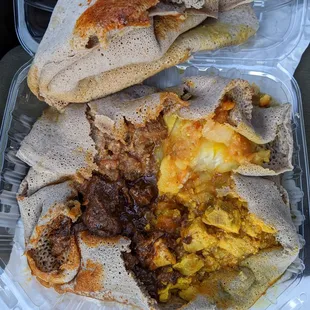 Special house sampler takeout