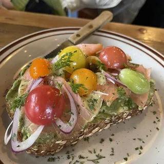 Salmon Avocado Toast