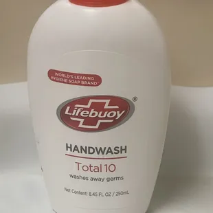 The soap in their bathroom!!