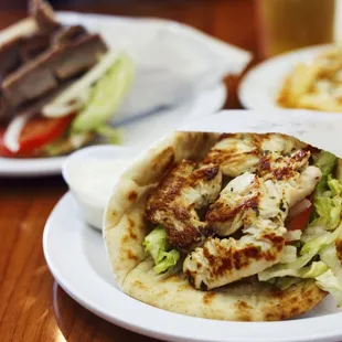 Chicken Kabob Sandwich