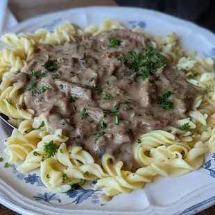 Beef Stroganoff