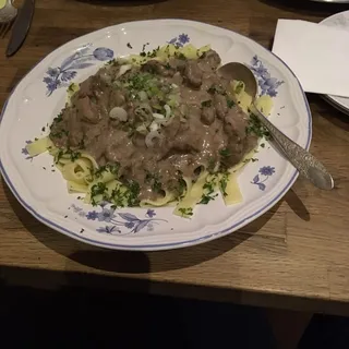 Beef Stroganoff