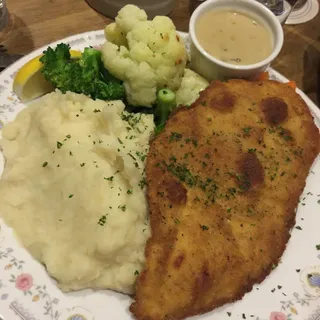 Veal Schnitzel.
