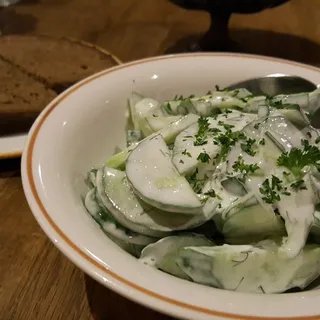 "Mizeria" Cucumber Salad Lunch