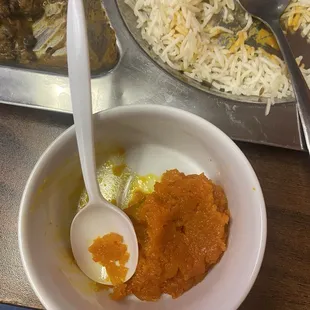 Gajar ka halwa (carrot dessert)