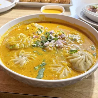 Jhol Momo with Vegetables