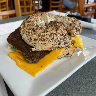 bagels, bagel, food