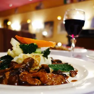 Veal Marsala Scaloppini