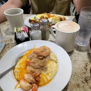 shrimp and grits are a must!